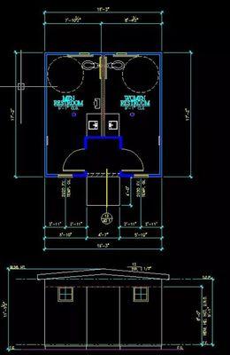 ADA restrooms design