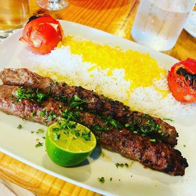 Beef Koobideh Plate