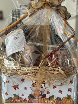 Basket for raffle