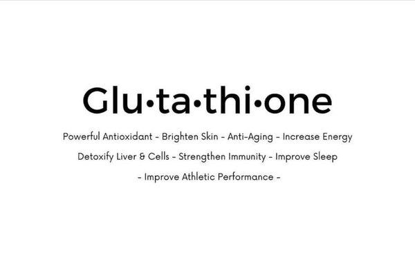 Experience the many benefits of Glutathione! Get a Glutathione IV infusion or add-on to any of our many NUTRADRiP IV vitamin infusions!