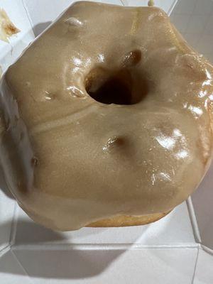 Maple donut was really good and still warm.