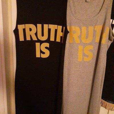 Womens TRUTH IS Dresses