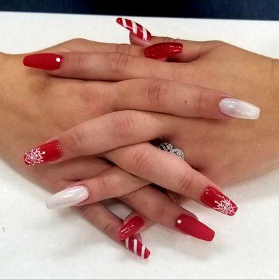 Christmas nails design