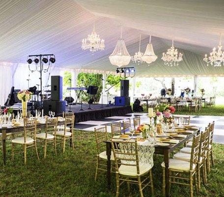 Chandelier Tent Rentals