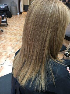 One more beautiful out come on a Keratin with someone beautiful hair