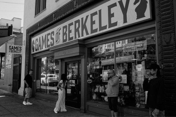 Games of Berkeley exterior.