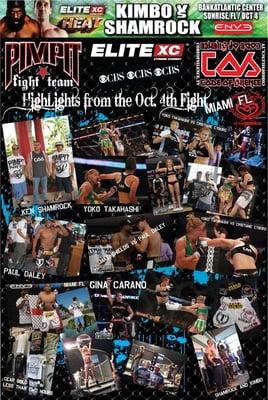 PIMPIT, COS CODE OF SILENCE, AND ENVE WERE ALL OVER CBS AND SHOWTIME FOR SATURDAY NIGHT FIGHTS.