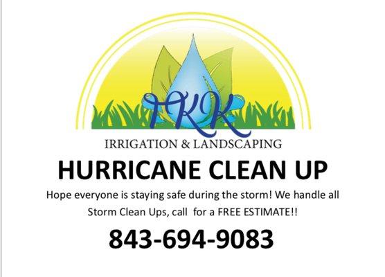 Storm clean up!!