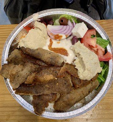 Lamb Gyro Plate