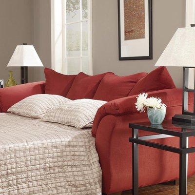 Darcy Salsa Full Sleeper Sofa