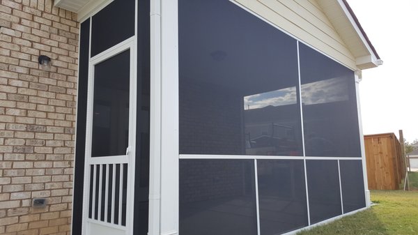 80% Solar Screen with A500 Screen Door