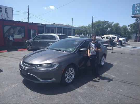 Congratulations Bobby on your 2015 Chrysler 200