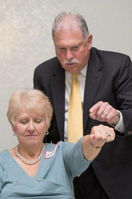 Hypnosis demonstration