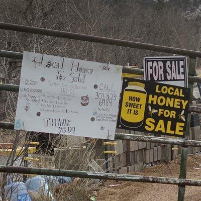 Honey in Lyons co! Local beekeeper