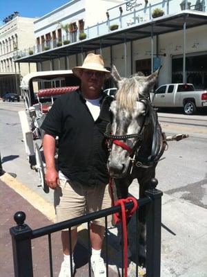 TJ & May with the Island Carriage Company