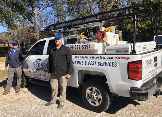 Spears Environmental Inc.
Termite & Pest Services
840 N. Ferdon Blvd., Crestview FL 32536
www.SpearsPestControl.com