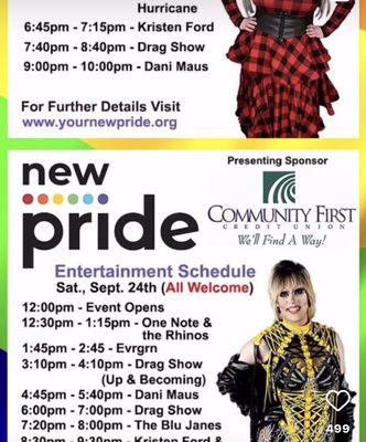 Community First CU is sponsors drag shows and has children attend of all ages.  This should be illegal in every state in the USA.