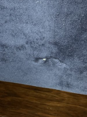 Hole on the side of our sofa