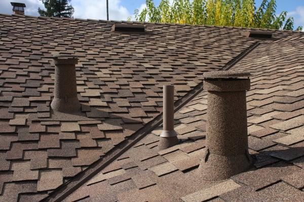 Presidential Roof With Stone Coated Flashings