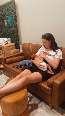 Explore the wonderful comfort provided by our convenient in-office lactation consultations at a budget-friendly rate!