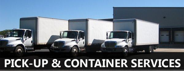 box truck pick up services