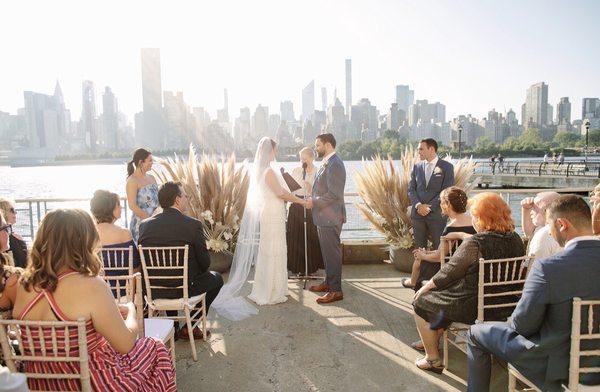 Most beautiful view for an outdoor ceremony!