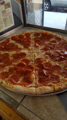 Pepperoni pizza