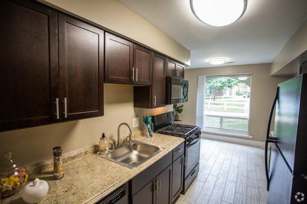 Beautiful upgraded kitchens!