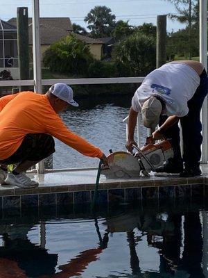 Pool repairs