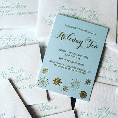 Holiday party invites!