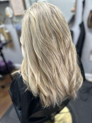 Just one row and beautiful highlights