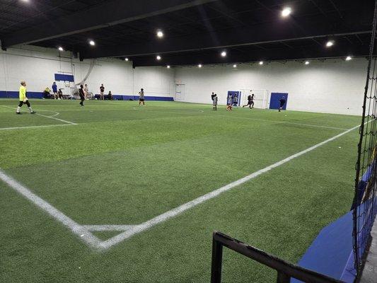 Over 10,000 square feet of turf fields with an additional 20,000  planned in our expansion!