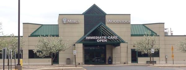 Mercy Woodstock immediate care and doctors offices.