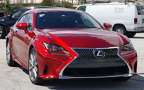 Orlando Mobile Auto Detail - Lexus RC