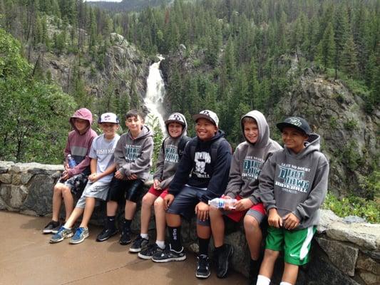 Dirt Dawgs at Fish Creek Falls Colorado