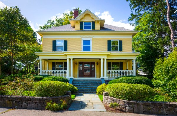 Home for sale in Newton, MA.