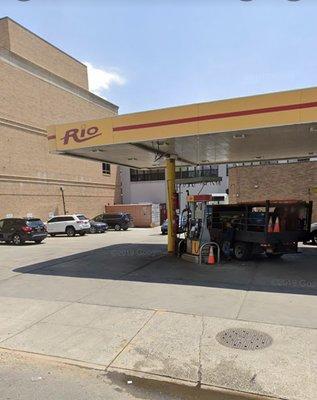 Our Tow Company Office  In The Gas Station