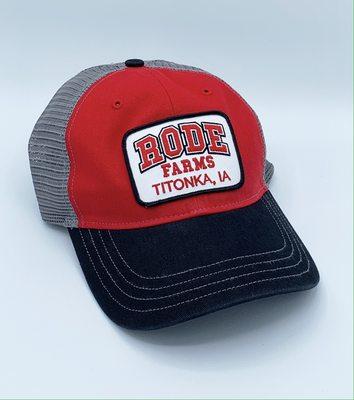 Embroidered patch hat