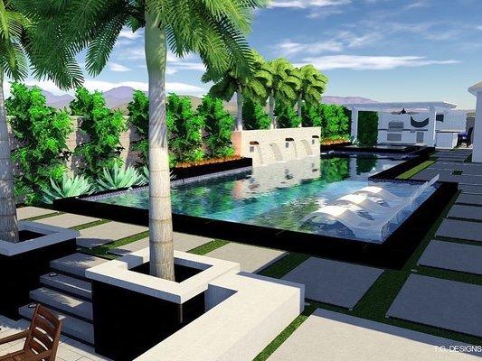 3d Pool designs