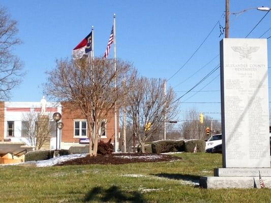 Alexander County Courthouse Square