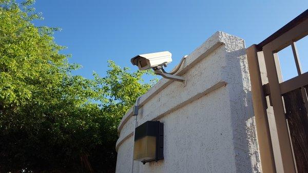 Box security camera