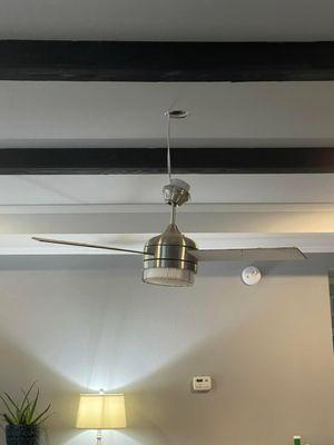 Fan fell out of the ceiling