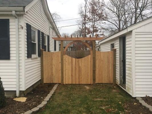 A new gate from Armstrong Fence