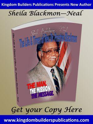 Rev. Dr. Preston Blackmon autobiography. Get your copy today. 803.586.9924