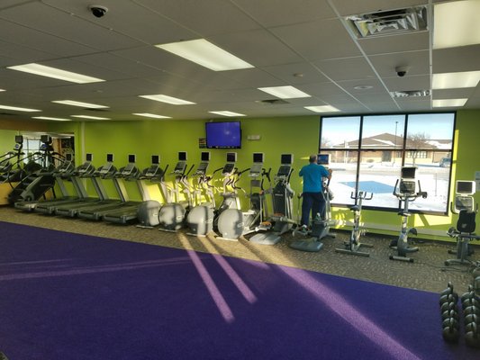 Variety of Cardio Machines