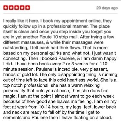 Client's review