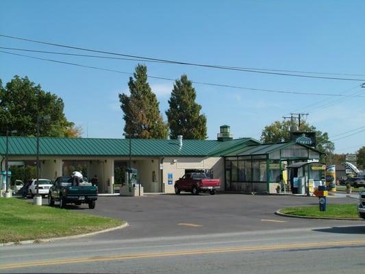 View from Carroll Ave. in Michigan City, Indiana