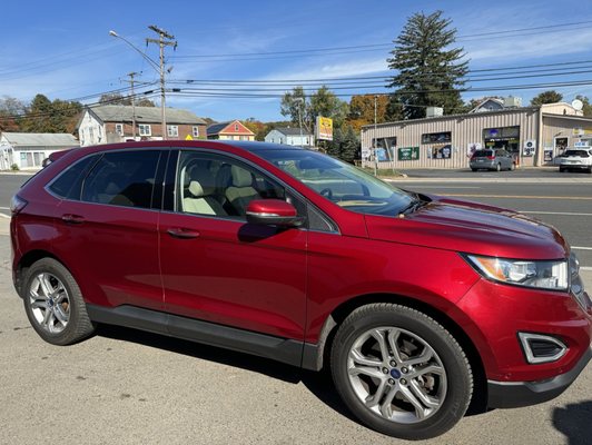 My 2015 Ford Edge Titanium is back to factory fresh plus status thanks to Dale and co.