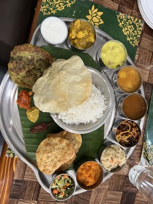 Dakshin Thali (South Indian)