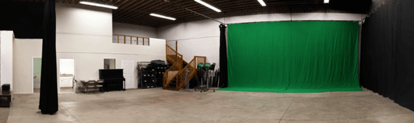 Green screen shoot at Affordable Stage